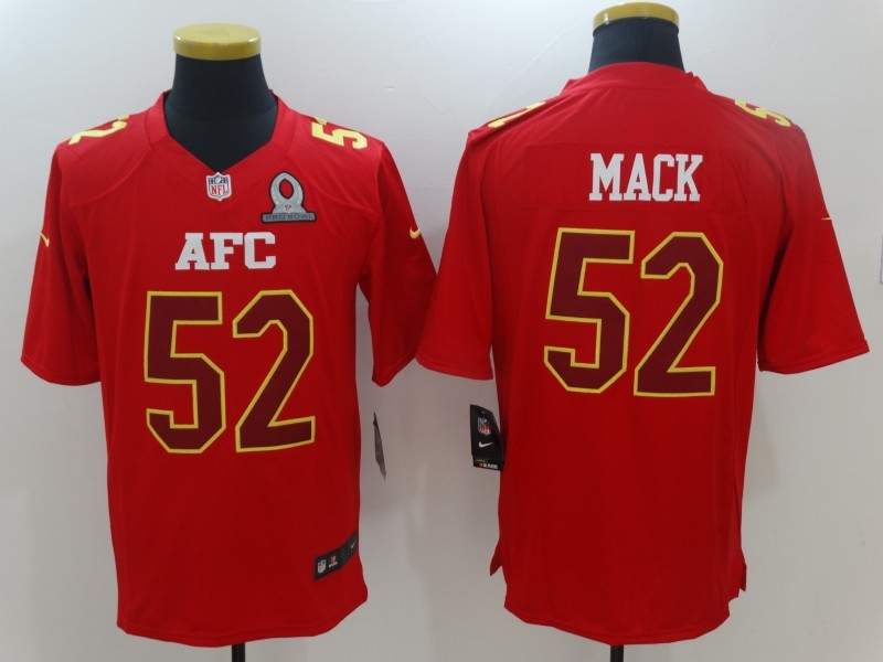Men's Las Vegas Raiders Khalil Mack #52 Red Jersey